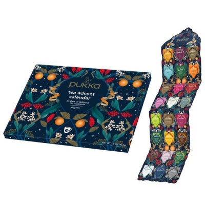 Pukka Tea Advent Calendar 24 Tea Sachets - Natural Health Products